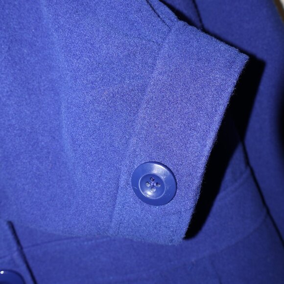 Penningtons Royal Blue Button Coat – Women’s Plus Size 3X - Picture 6 of 16